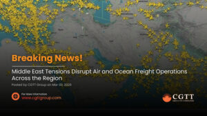 Middle East Tensions Disrupt Air and Ocean Freight Operations Across the Region